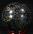 Flashy Labradorite Sphere - Great Color Play #37106-2